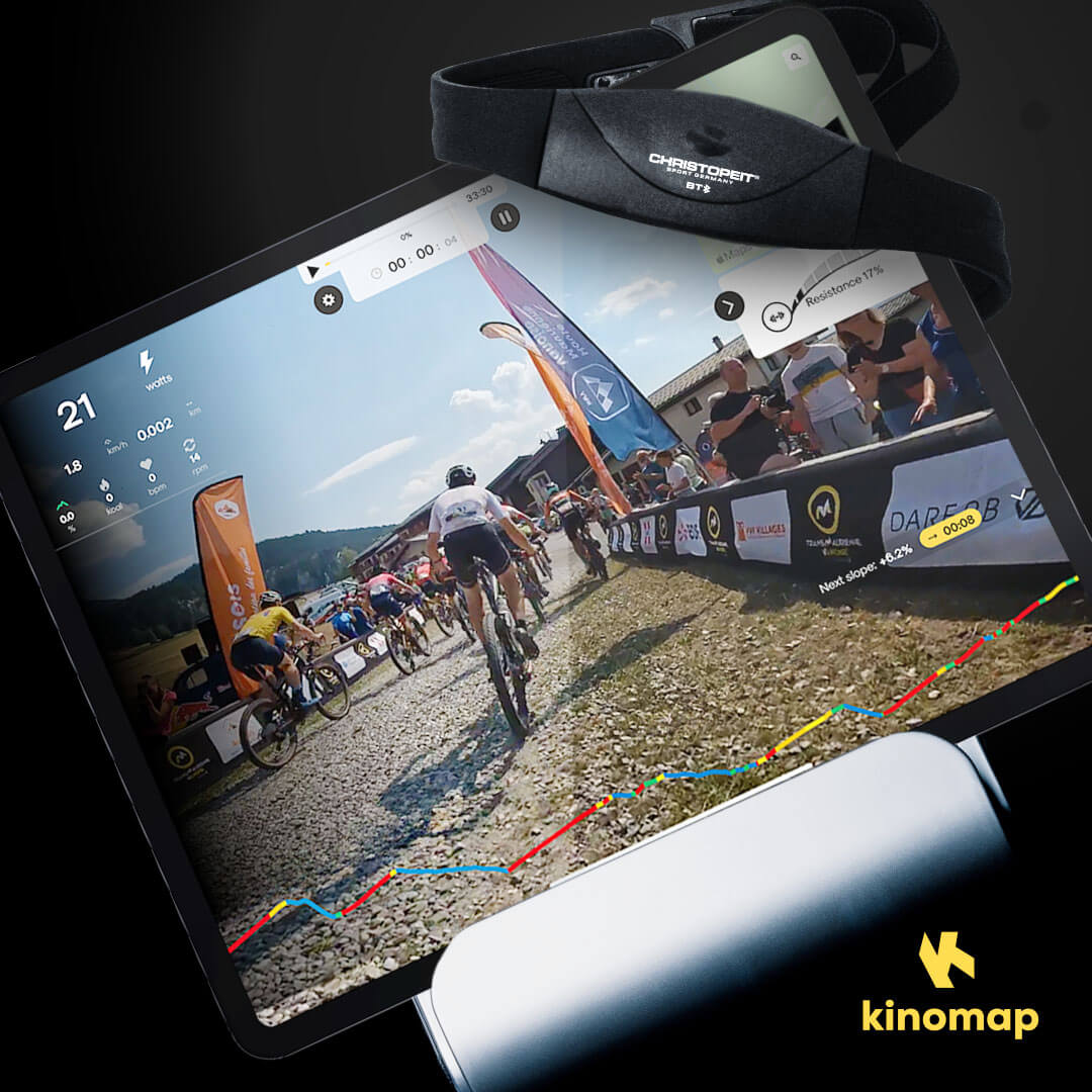 Ergometer AL 2 S Digital - Black: KinoMap Kompatibel

