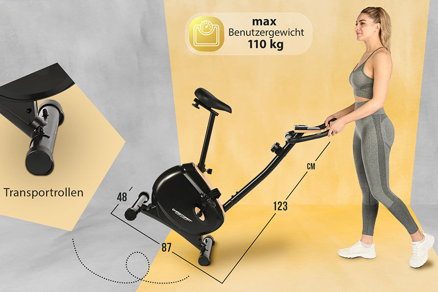 Heimtrainer Delta: Robust und mobil für jedes Zuhause