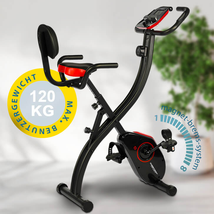 Ergometer S-Bike: Verschleißfreies Magnet-Bremssystem