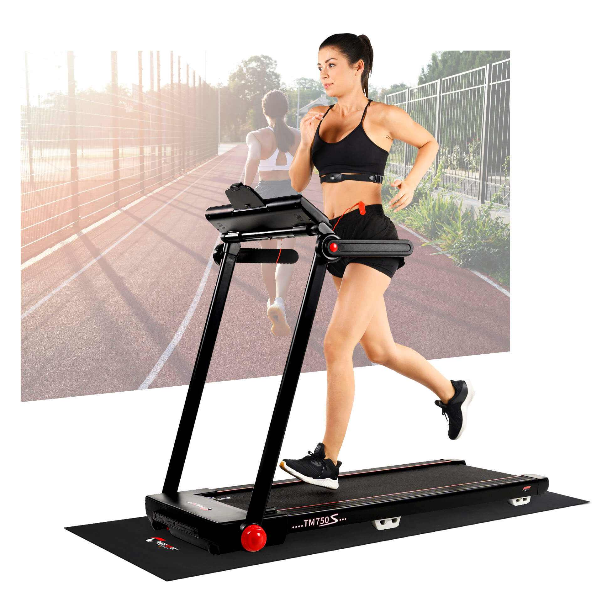 Tapis de course pliable TM 750S 2