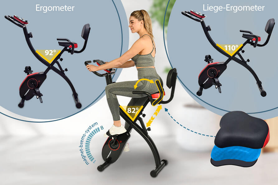 Ergometer S-Bike: Maximaler Trainingskomfort